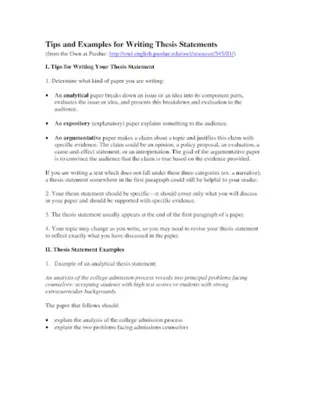 Thesis Examples & Writing Tips android App screenshot 4